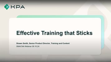 Watch ‘Effective Tips for Training That Sticks’