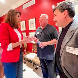 Iowa SMACNA Members Meet with Congresswoman Axne, House Majority Caucus Chair Jeffries