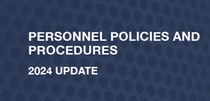 Personnel Policies and Procedures: 2024 Update