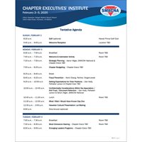 CEI Tentative Agenda Now Available